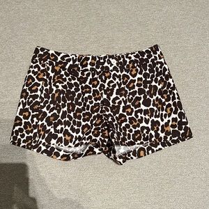 J. Crew Leopard Print Shorts